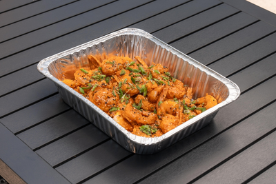Kimchi Butter Shrimp Tray